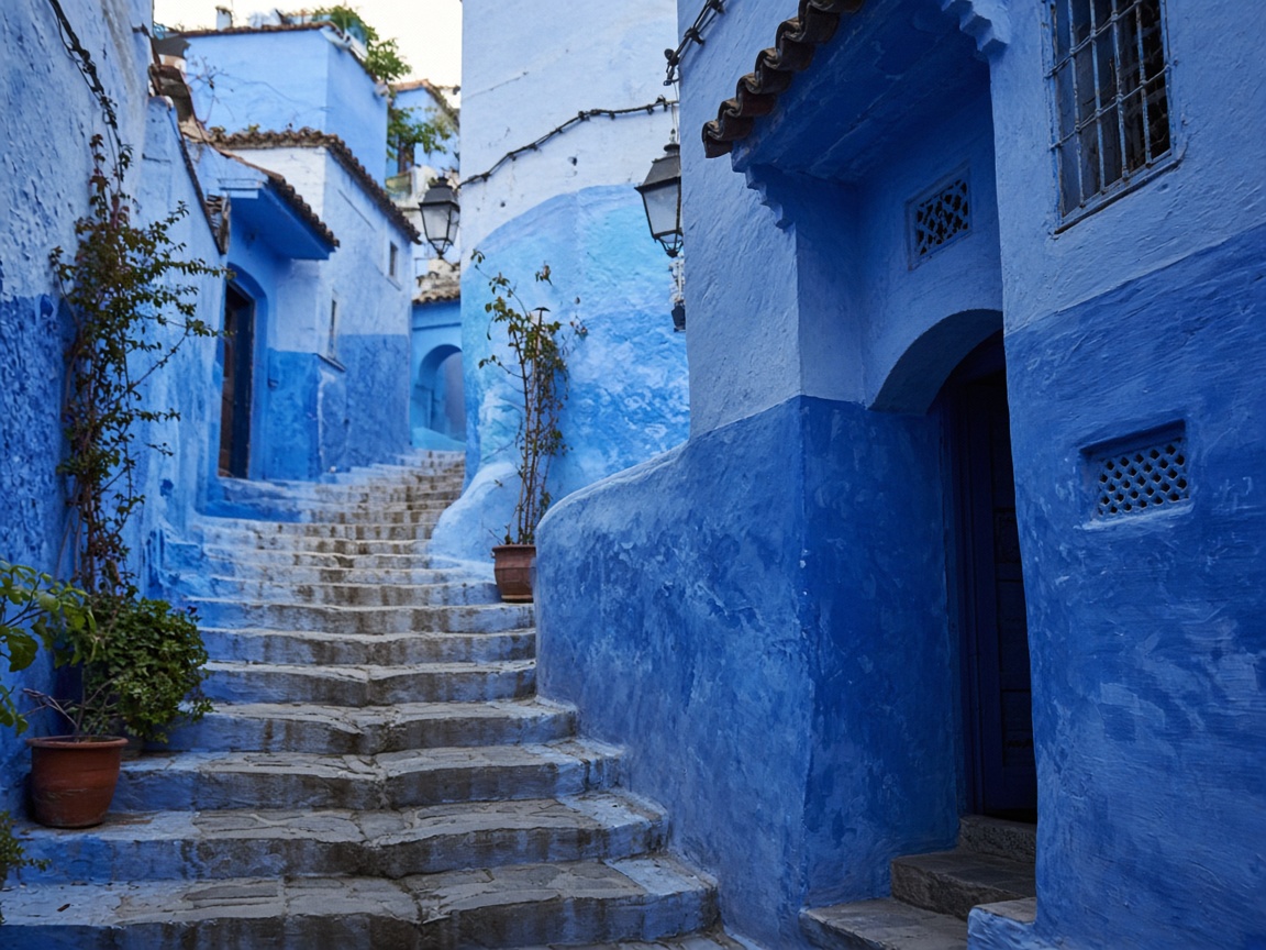 Ruelles bleues de Chefchaouen
