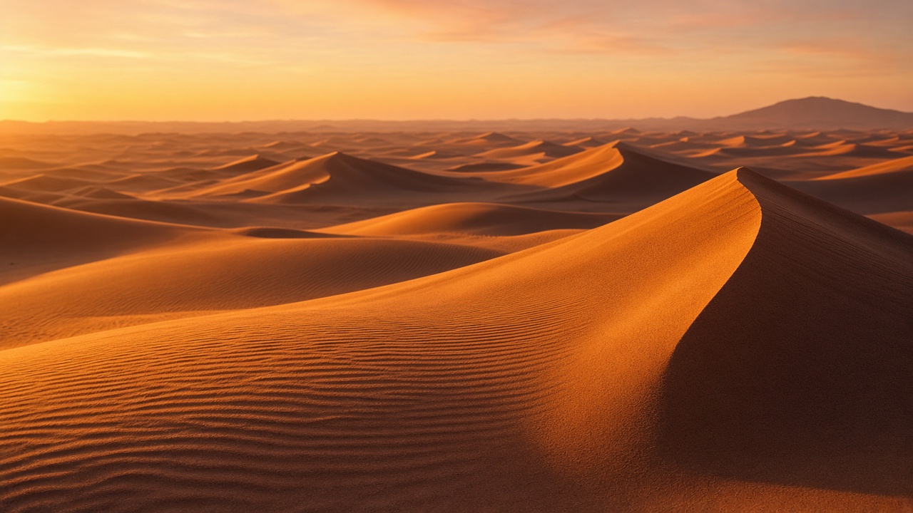 Campement dans les dunes du désert de Merzouga