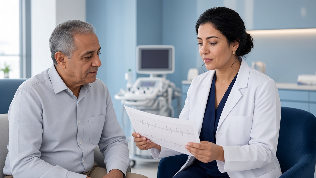 Consultation de cardiologie dans un cabinet premium à Casablanca