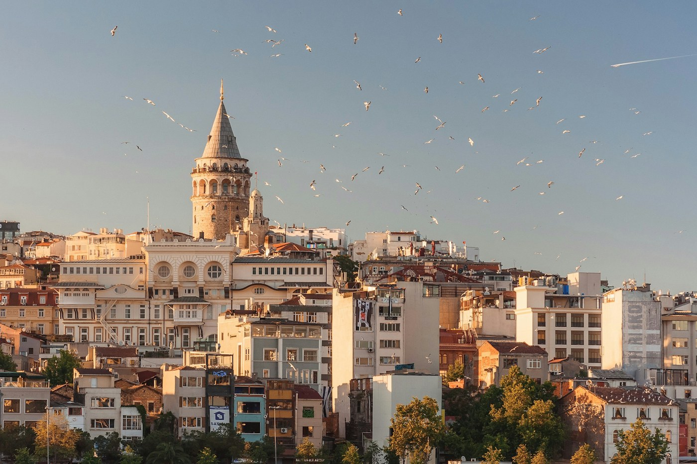 Mosquée et skyline d’Istanbul